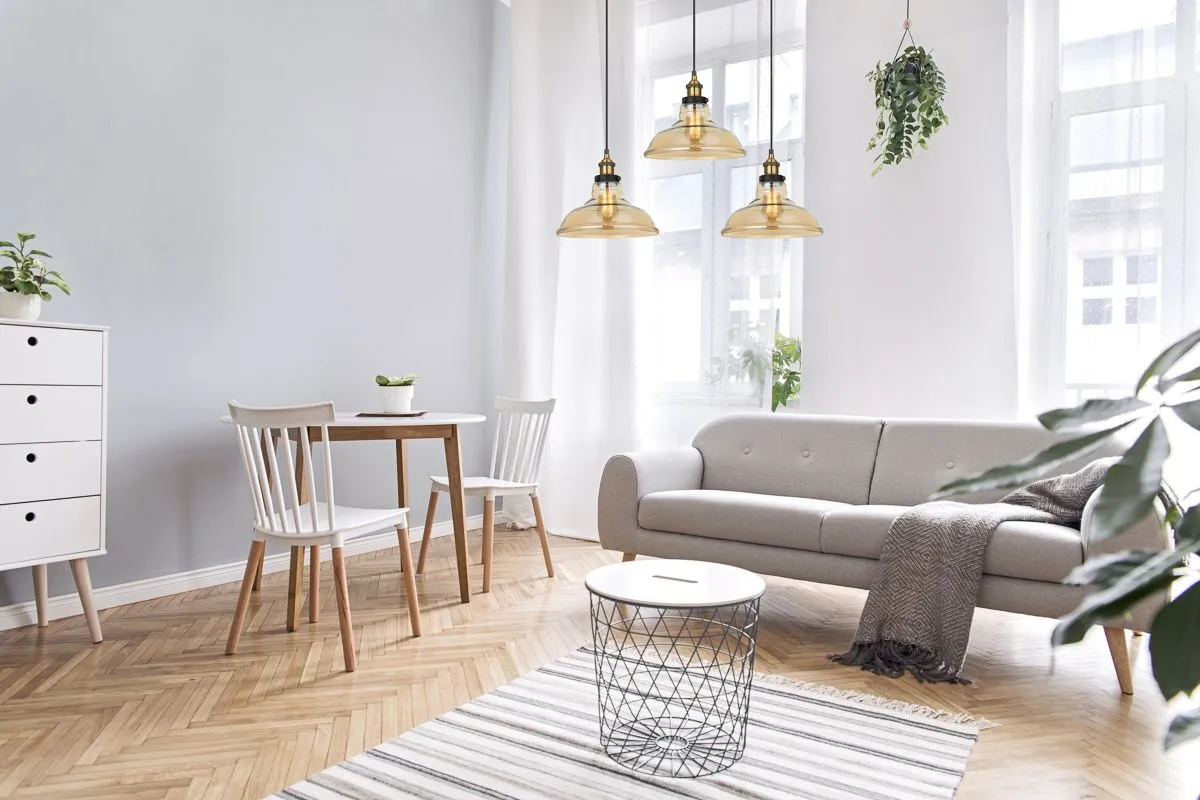 Hubert, retro lampa wisząca, czarno złota, E27, MDM-2381/3 GD+AMB